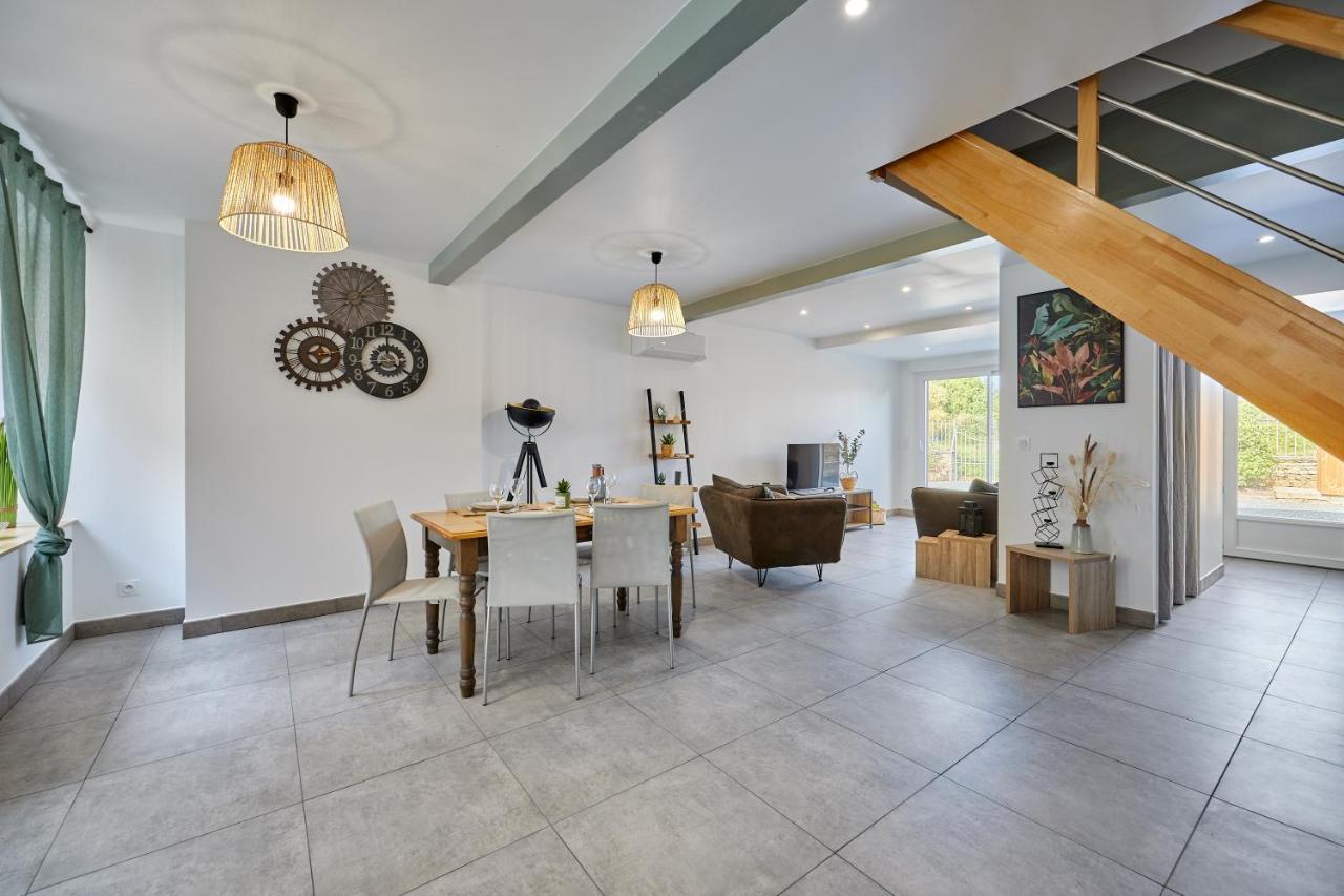 Вилла L'Escale Du Moulin - Au Coeur Du Calvados Saint-Pierre-en-Auge Экстерьер фото